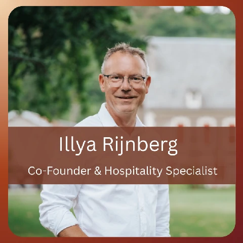Illya Rijnberg bij Château Viviez, bekend van B&B Vol Liefde 2025