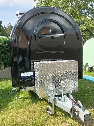 Retro foodtruck aanhanger model L – 2,8 meter lang,